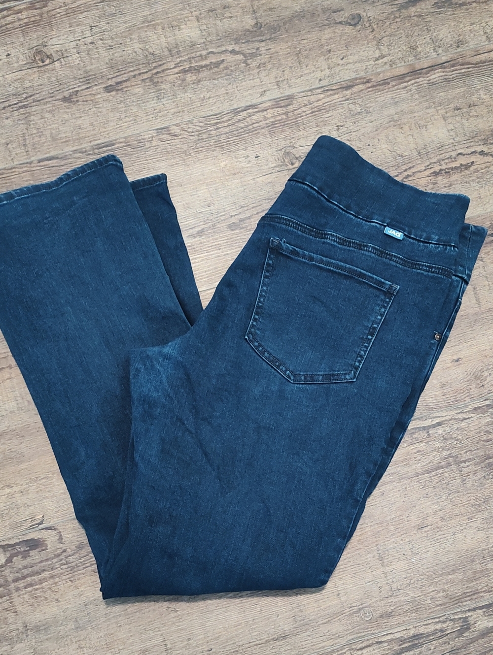 JAG Dark Blue Women’s Pull-On Boot Cut Jeans